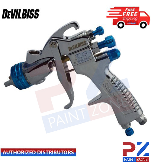 Devilbiss SLG-620 Spray Gun 1.3mm Gravity Paint Sprayer Compliant Solvent Paints